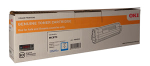 OKI 45862830 MC873 TONER CARTRIDGE CYAN