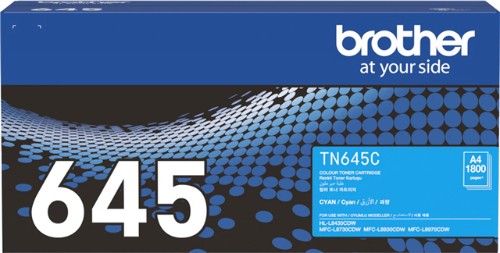 Brother STANDARD YIELD CYAN TONER. COMPATIBEL WITH HL-L8430CDW, MFC-L8730CDW, MFC-L8930CDW and MFC-L8970CDW.UP TO 3000 PAGES
