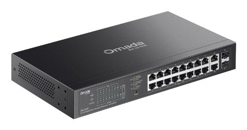 OMADA ES220GP network switch Managed Gigabit Ethernet (10/100/1000) Power over Ethernet (PoE) Black