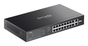 OMADA ES220GP network switch Managed Gigabit Ethernet (10/100/1000) Power over Ethernet (PoE) Black