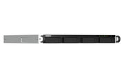 QNAP TS-464U-RP NAS Rack (1U) Intel® Celeron® N5095 8 GB DDR4 0 TB QNAP Turbo System Aluminium, Black