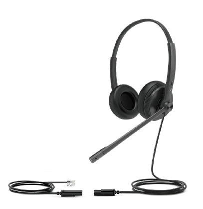 Yealink YHS34 Headset Wired Head-band Office/Call center Black