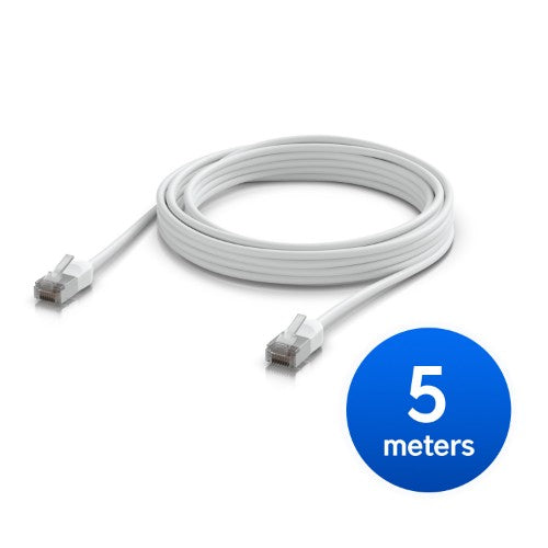 Ubiquiti UACC-Cable-Patch-Outdoor-C6A-5M-W networking cable White Cat6a F/UTP (FTP)