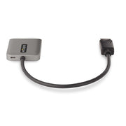 StarTech.com Dual-Monitor DisplayPort 1.4 Splitter, DisplayPort to 2x DP Multi-Monitor Adapter, Dual 5K 60Hz Computer MST Hub, Extra-Long Built-in Cable - Windows Only