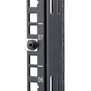 StarTech.com 50-Pack 10-32 19mm Screws and Square Hole Clip Nuts for 19" or 10" Server Racks, Cabinets and Enclosures, Black and Silver - TAA