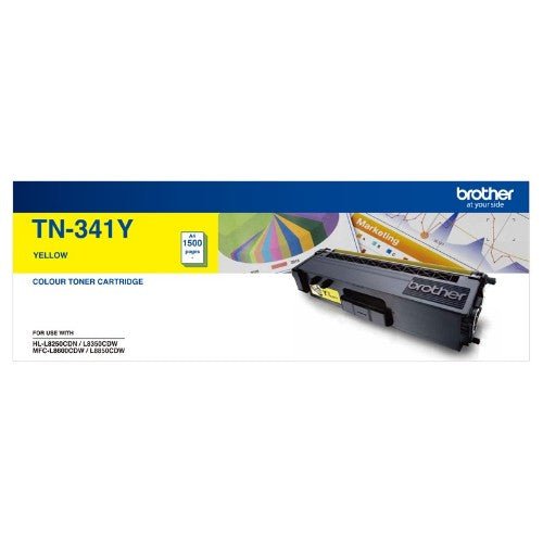 Brother TN-341Y toner cartridge 1 pc(s) Original Yellow