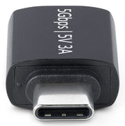 StarTech.com USB-C to USB-A Adapter, USB 5Gbps, 3A, USB-C Male to USB-A Female Converter, Durable Metal Housing - Thunderbolt Compatible