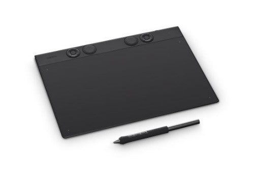 Wacom INTUOS PRO MEDIUM graphic tablet Black 5080 lpi 291 x 206 mm USB/Bluetooth