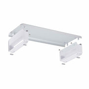 StarTech.com Ergonomic Monitor Riser Stand, Up to 33lb/15kg, Fixed height 3.5in/9cm, Desktop Computer Monitor/Laptop Riser, Steel Platform, Quick Assembly, Optimize Desk Space - TAA
