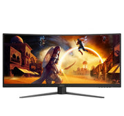 AOC G4 CU34G4 computer monitor 86.4 cm (34") 3440 x 1440 pixels Wide Quad HD LED Black, Red