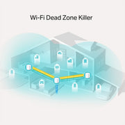TP-Link AX1800 Whole Home Mesh Wi-Fi 6 System, 3-Pack