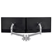 Atdec AWMS-2-D13-C-S monitor mount / stand Silver Desk