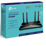 TP-Link Archer AX1500 wireless router Gigabit Ethernet Dual-band (2.4 GHz / 5 GHz) Black