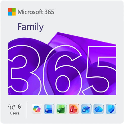 Microsoft 365 Family Office suite 1 license(s) 1 year(s)