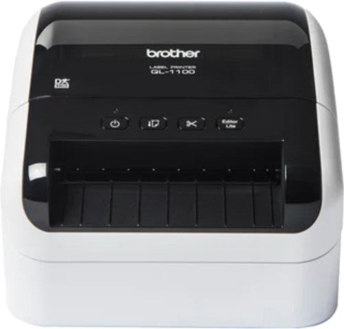 Brother QL-1100 label printer Direct thermal 300 x 300 DPI 69 mm/sec Wired DK