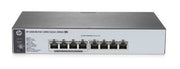 HPE OfficeConnect 1820 8G PoE+ (65W) Managed L2 Gigabit Ethernet (10/100/1000) Power over Ethernet (PoE) 1U Grey