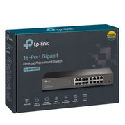 TP-Link TL-SG1016DE network switch Managed L2 Gigabit Ethernet (10/100/1000) Black