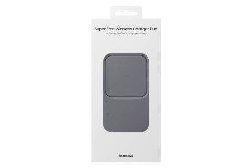 Samsung Super Fast Wireless Charger Duo Dark Gray