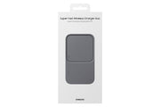 Samsung Super Fast Wireless Charger Duo Dark Gray