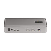 StarTech.com Dual-Laptop USB-C KVM Docking Station, Dual Monitor 4K 60Hz DisplayPort Dock, 5-Port USB Hub, GbE, 90W/45W Power Delivery to Two Laptops, Windows/Mac, 2-Host KVM Dock - TAA