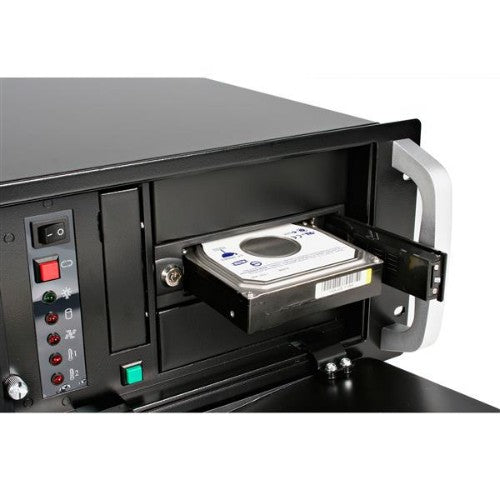 StarTech.com 5.25in Trayless Hot Swap Mobile Rack for 3.5in Hard Drive, TAA-Compliant
