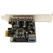 StarTech.com 4-Port PCI Express USB 3.0 Card - 5Gbps