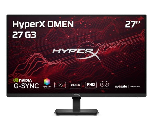 HP HyperX OMEN 27 inch FHD 240Hz Gaming Monitor - OMEN 27 G3