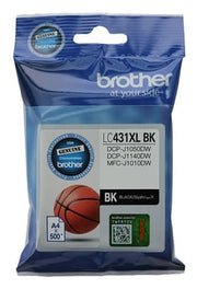Brother LC431XLBK ink cartridge 1 pc(s) Original High (XL) Yield Black