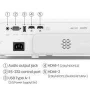 BenQ TK710STi Short throw projector 3200 ANSI lumens DLP UHD 4K (3840x2160) 3D Black, White