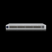 Ubiquiti UniFi USW-48-POE network switch Managed L2 Gigabit Ethernet (10/100/1000) Power over Ethernet (PoE) 1U Stainless steel