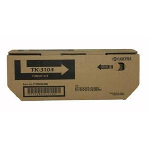 KYOCERA TK-3104 BLK TONER 12.5K FOR FS-2100D / M3040DN / M3040IDN M3540DN / M3540IDN