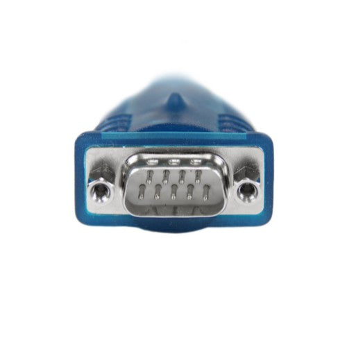 StarTech.com 17in (43cm) 1-Port USB to Serial Adapter Cable, USB-A to DB9 RS232, USB to RS232 Adapter, Prolific Chipset - M/M