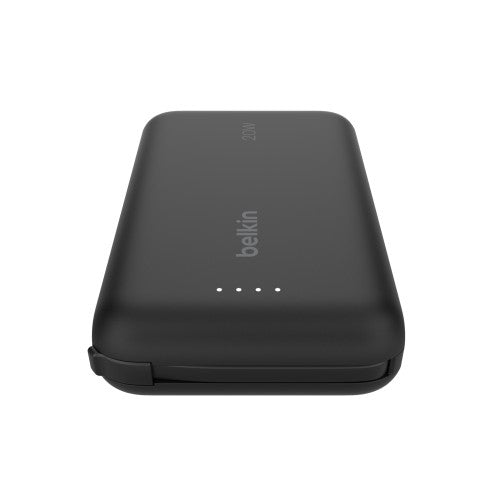 Belkin BoostCharge Power Bank 10K with Integrated Cable