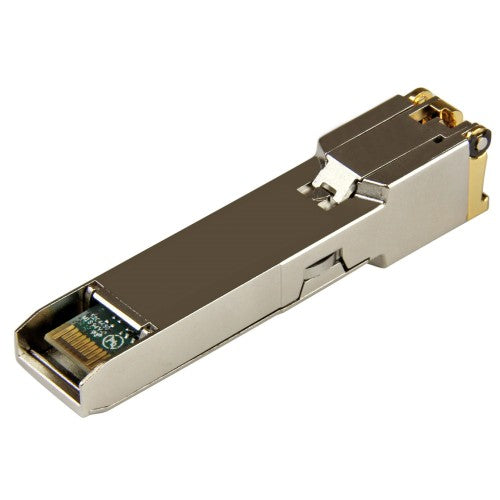 StarTech.com Cisco GLC-T Compatible SFP Module (10 Pack) - 1000BASE-T - SFP to RJ45 Cat6/Cat5e - 1GE Gigabit Ethernet SFP - RJ-45 100m - Cisco Firepower, ASR920, IE2000