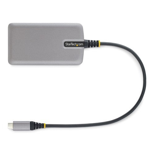 StarTech.com 4-Port USB-C Hub - 5Gbps - Bus Powered - USB C to 4x USB-A Hub w/ Optional Auxiliary Power Input - Portable Desktop/Laptop USB Hub - 1ft (30cm) Cable - USB Expansion Hub