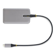 StarTech.com 4-Port USB-C Hub - 5Gbps - Bus Powered - USB C to 4x USB-A Hub w/ Optional Auxiliary Power Input - Portable Desktop/Laptop USB Hub - 1ft (30cm) Cable - USB Expansion Hub