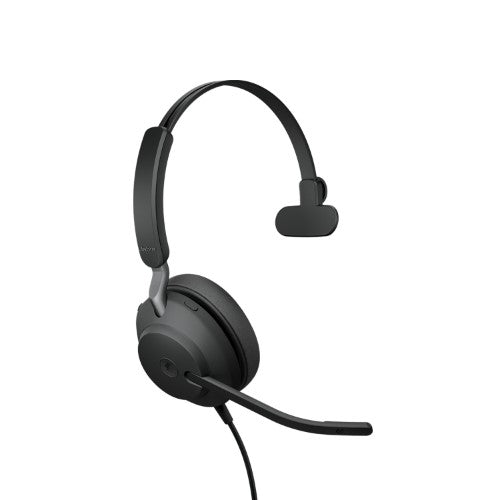 Jabra Evolve2 40 SE Headset Wired Head-band Office/Call center USB Type-C / USB Type-A Black