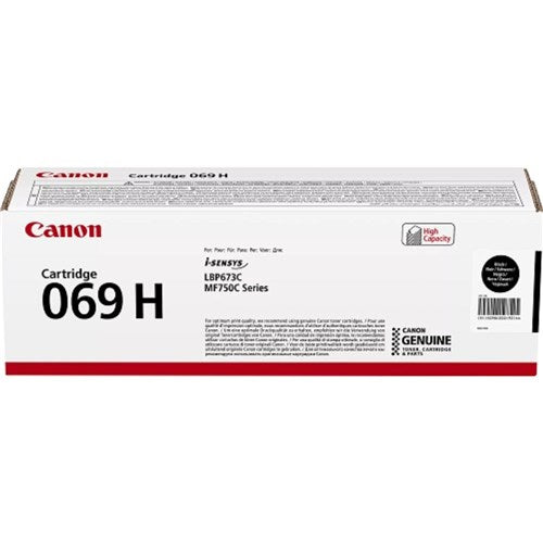 Canon CART069HB HIGH CAPACITY BLACK TONER FOR MF756Cx LBP674Cx 7.6K PAGE YIELD