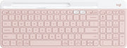 Logitech 920-011329 keyboard Office RF Wireless + Bluetooth QWERTY English Rose
