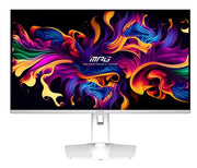MSI MPG 321URXW QD-OLED computer monitor 80 cm (31.5") 3840 x 2160 pixels 4K Ultra HD White