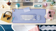 Logitech DESK MAT STUDIO SERIES - LILAC mouse