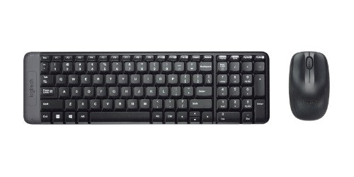 Logitech 920-003235 keyboard Mouse included Universal RF Wireless English Black