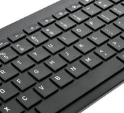 Targus AKB863US keyboard Home/Office RF Wireless + Bluetooth QWERTY US International Black