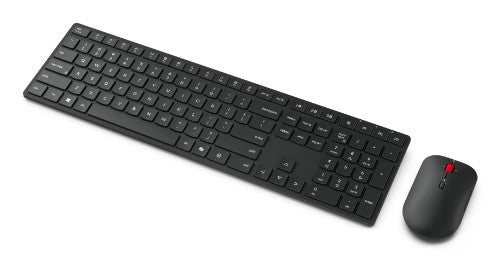 Lenovo 4X31S04810 keyboard Mouse included Office RF Wireless + Bluetooth US English Black