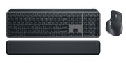 Logitech 920-010937 keyboard Mouse included Office RF Wireless + Bluetooth QWERTY US English Graphite