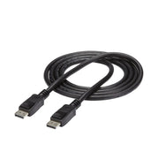 StarTech.com 6ft (1.8m) DisplayPort 1.2 Cable - 4K x 2K Ultra HD VESA Certified DisplayPort Cable - DP to DP Cable for Monitor - DP Video/Display Cord - Latching DP Connectors