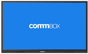 COMMBOX CBIN65 interactive whiteboard 165.1 cm (65") 3840 x 2160 pixels Touchscreen Black
