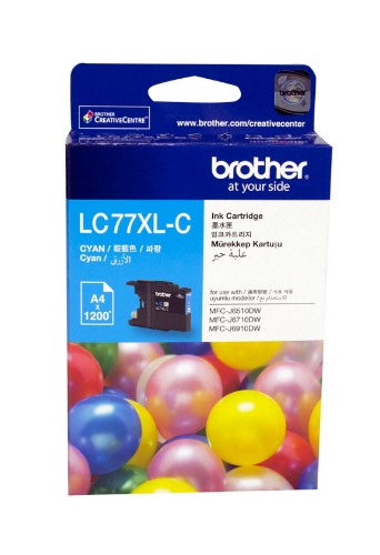 Brother LC77XLC ink cartridge 1 pc(s) Original High (XL) Yield Photo cyan