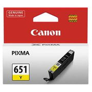 CANON CLI651Y INKJET CARTRIDGE YELLOW