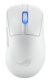 ASUS ROG Keris II Ace Wireless AimPoint White mouse Gaming Right-hand RF Wireless + Bluetooth + USB Type-A Optical 42000 DPI